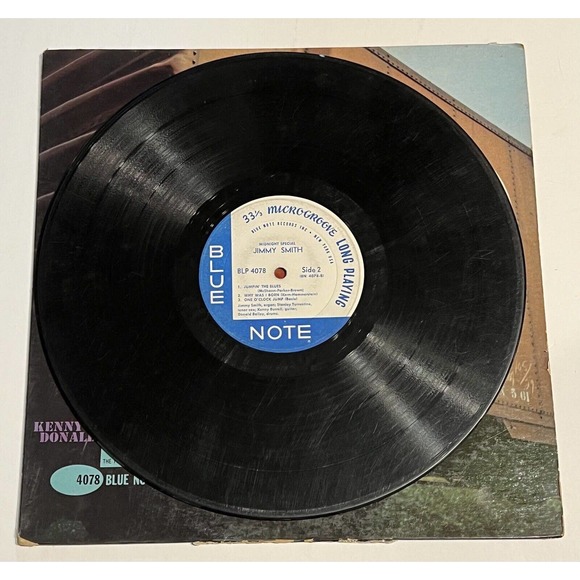 THE INCREDIBLE JIMMY SMITH-Midnight Special LP-BLUE NOTE BLP4078 Microgroove - Picture 4 of 4